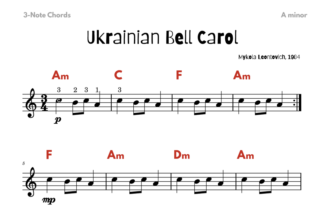 Christmas Beginner Lead Sheets Bundle