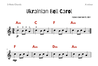 Christmas Beginner Lead Sheets Bundle