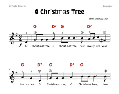 O Christmas Tree Lead Sheet Music