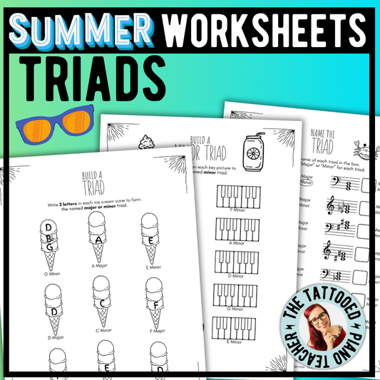 Summer TRIADS Worksheets