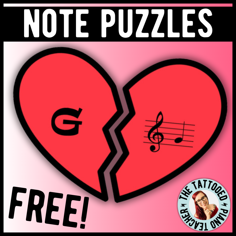 Free Valentine’s Day Note Puzzles