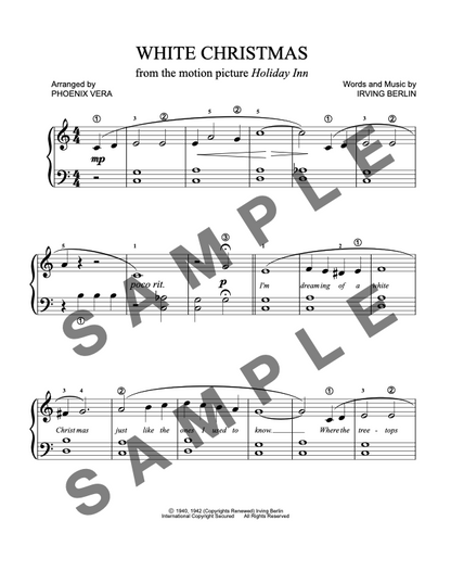 White Christmas [Elementary] by Irving Berlin - Piano Sheet Music