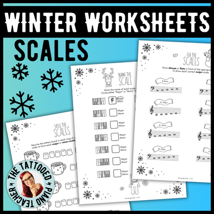 Winter SCALES Worksheets