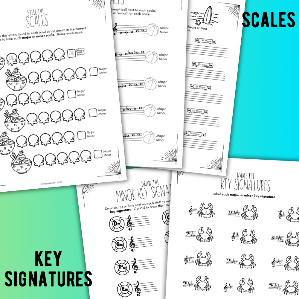 Summer Worksheets Bundle