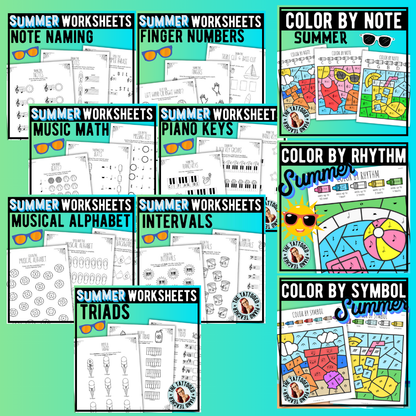 Summer Big Bundle [Activities + Worksheets]