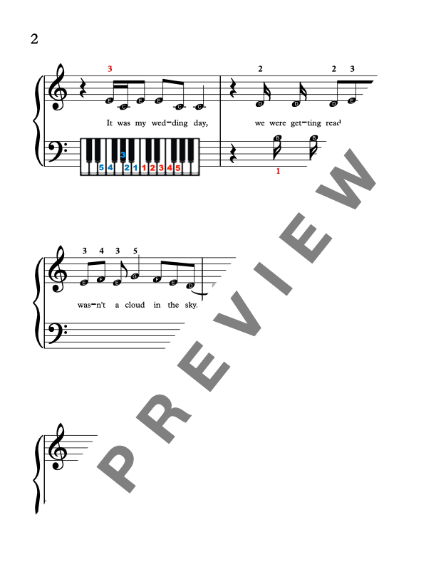 We Don't Talk About Bruno, Encanto [Early Elementary] - Piano Solo Sheet Music