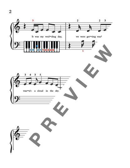 We Don't Talk About Bruno, Encanto [Early Elementary] - Piano Solo Sheet Music