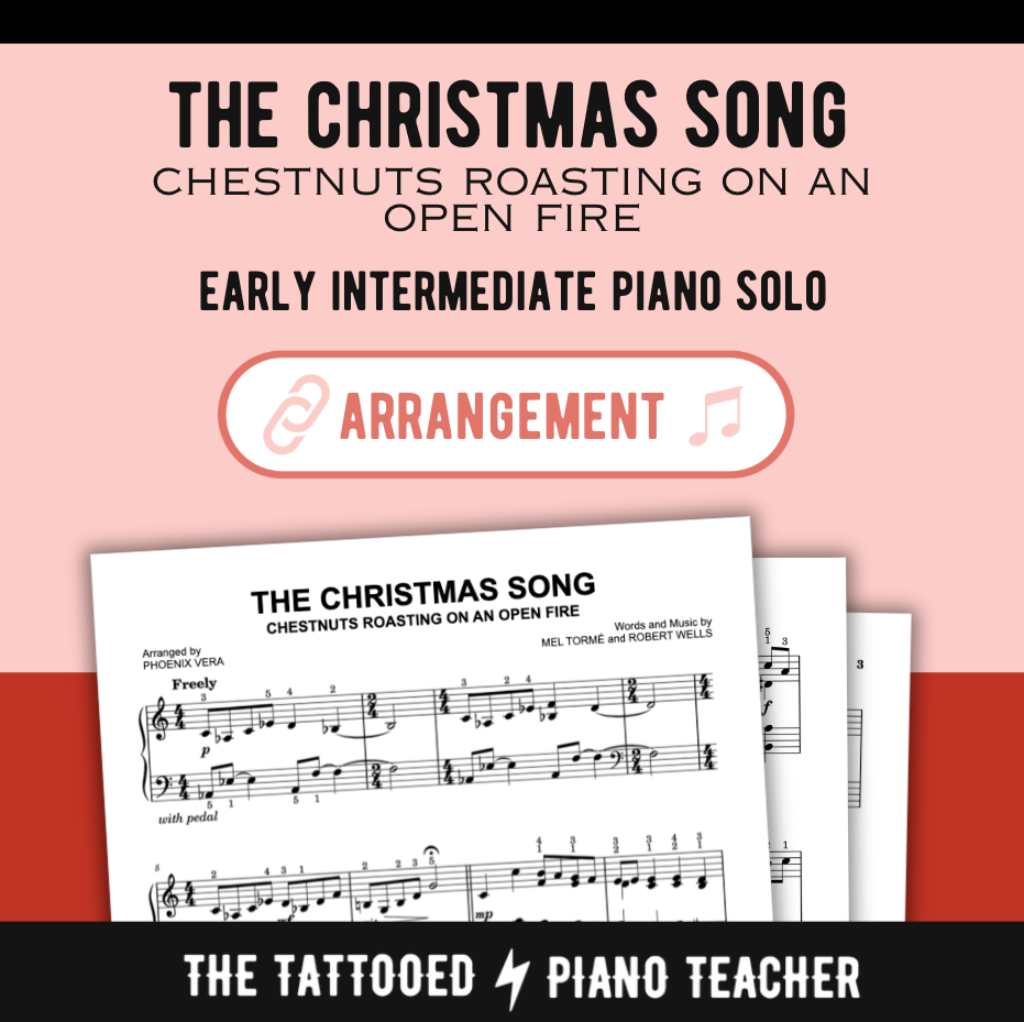 The Christmas Song (Chestnuts Roasting On An Open Fire) - Early Intermediate Piano Solo