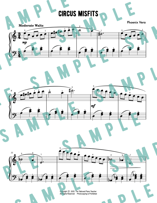 Halloween Original Piano Solo Sheet Music Bundle