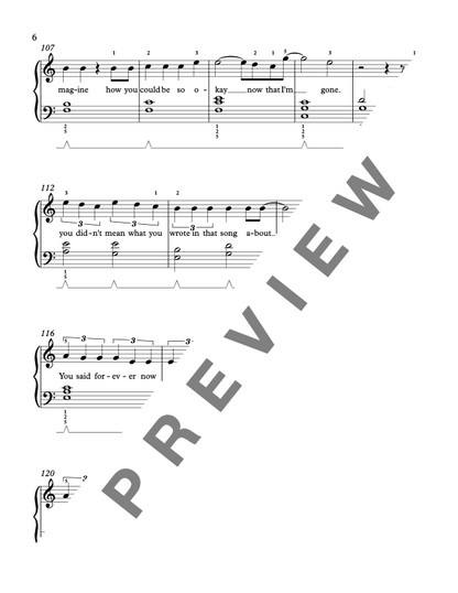 Drivers License [Early Intermediate] by Olivia Rodrigo - Piano Sheet Music