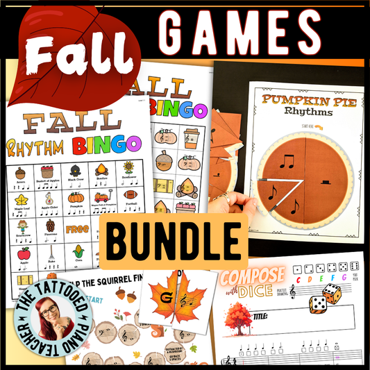 Fall Music Activities Bundle