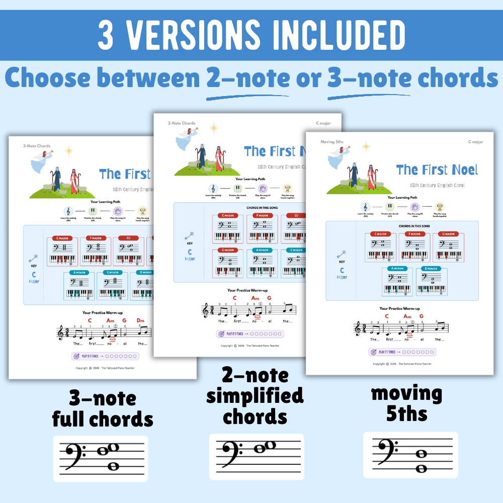 The First Noel Christmas Lead Sheet Music