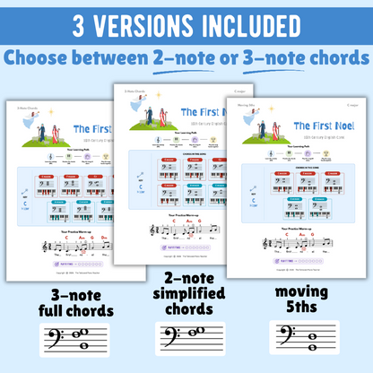 The First Noel Christmas Lead Sheet Music