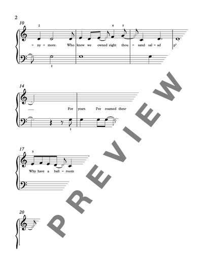For the First Time in Forever [Early Elementary] Frozen - Piano Sheet Music
