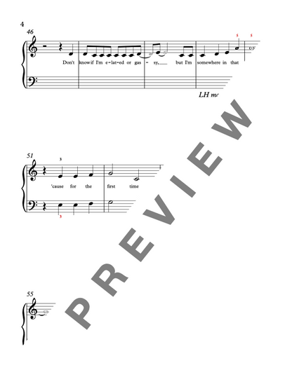 For the First Time in Forever [Early Elementary] Frozen - Piano Sheet Music