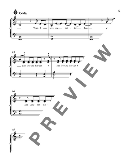 Flowers [Elementary] by Miley Cyrus - Piano Solo Sheet Music