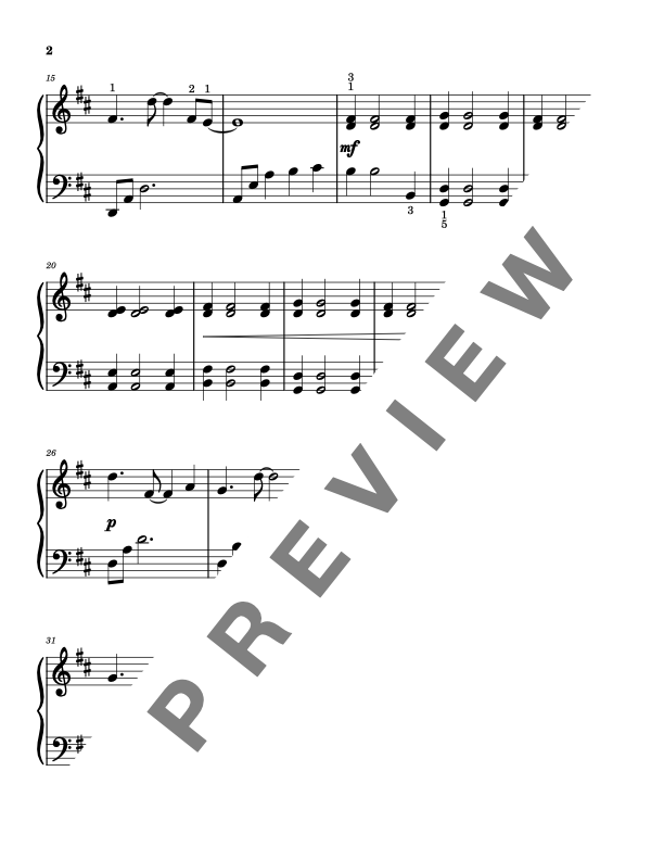 A Fresh Start - Late Elementary Piano Solo Sheet Music