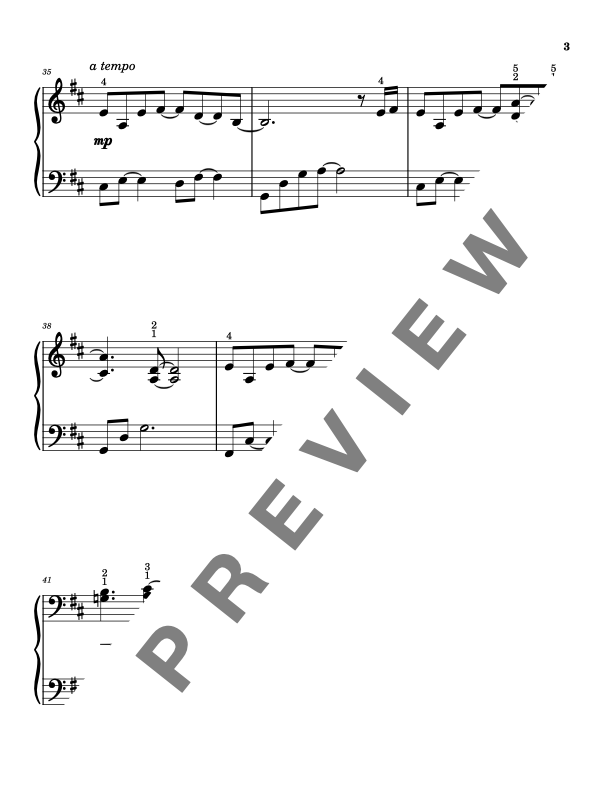 A Fresh Start - Late Elementary Piano Solo Sheet Music