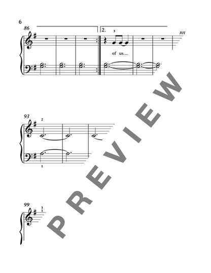Glimpse of Us [Late Elementary] by Joji - Piano Solo Sheet Music