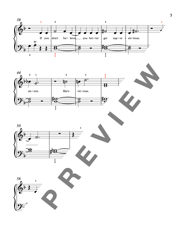 I Put a Spell on You from Hocus Pocus [Elementary] - Piano Solo Sheet Music