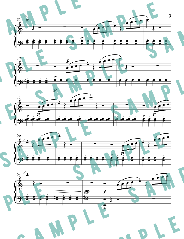 Lana's Song - Early Intermediate Original Piano Solo Sheet Music
