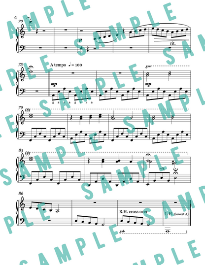 Lana's Song - Early Intermediate Original Piano Solo Sheet Music