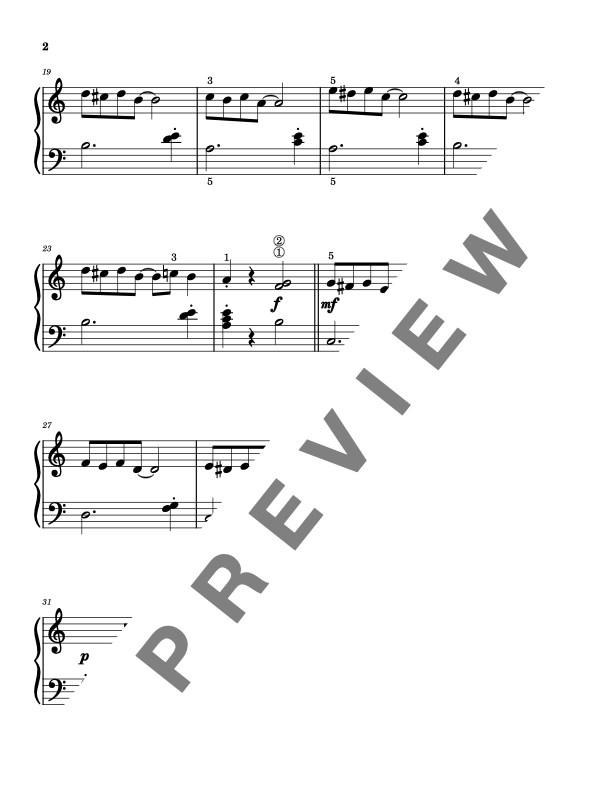 Cotton Candy Rag - Elementary Piano Solo Sheet Music