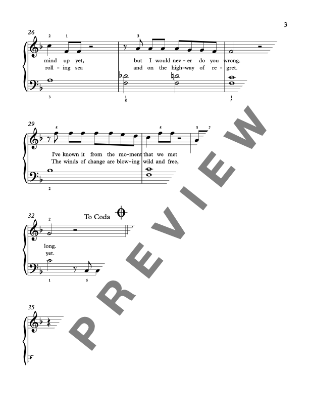 Make You Feel My Love [Elementary] by Adele - Piano Solo Sheet Music