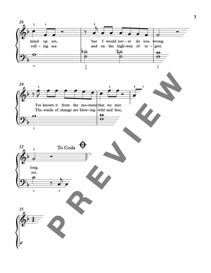 Make You Feel My Love [Elementary] by Adele - Piano Solo Sheet Music