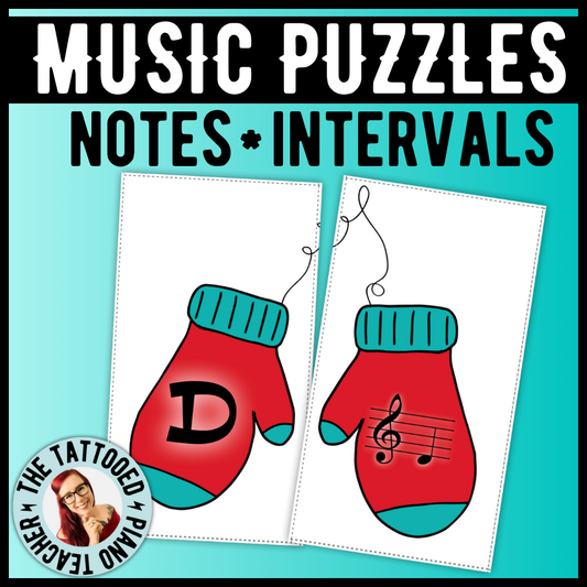 Mitten Music Theory Puzzles