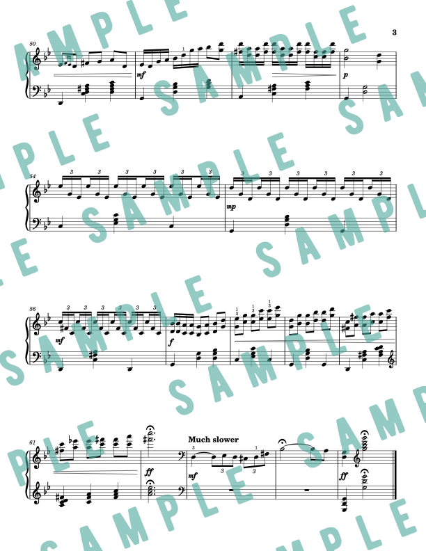Nocturne No. 1 in G Minor - Early Advanced Original Piano Solo Sheet Music