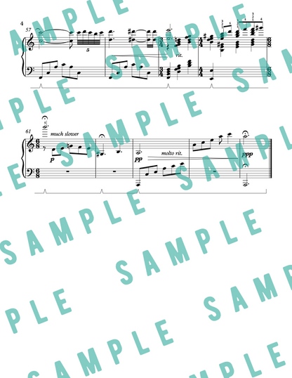 Nocturne No. 3 in A Minor - Early Advanced Original Piano Solo Sheet Music