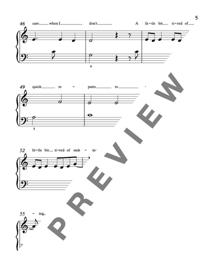 Numb Little Bug [Elementary] by Em Beihold - Beginner Piano Solo Sheet Music