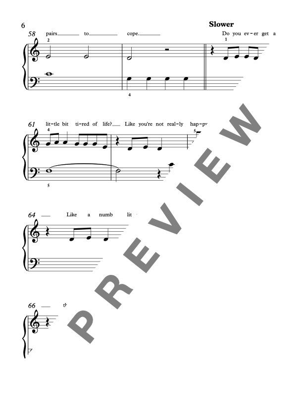 Numb Little Bug [Elementary] by Em Beihold - Beginner Piano Solo Sheet Music