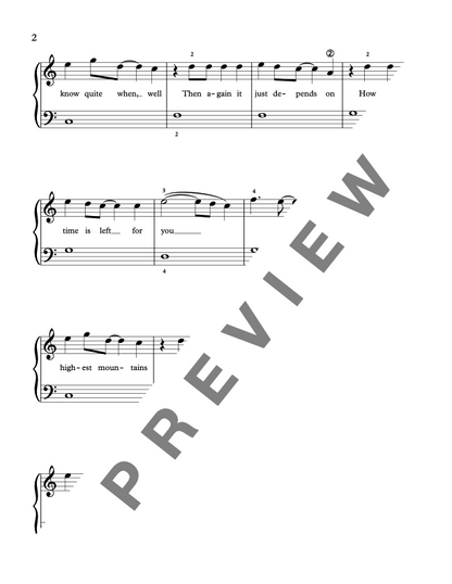 On Top of the World [Late Elementary] by Imagine Dragons - Piano Solo Sheet Music