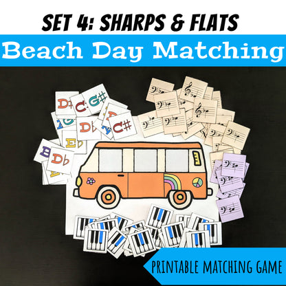 Beach Van Matching: Sharps & Flats