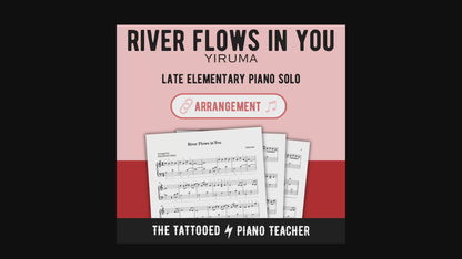 River Flows in You [Late Elementary] by Yiruma - Piano Solo Sheet Music