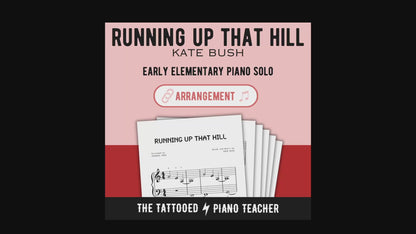 Running Up That Hill [Elementary] by Kate Bush - Piano Solo Sheet Music