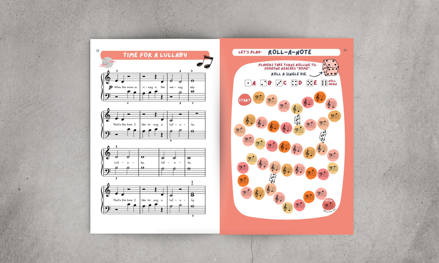 Piano Skill Set Primer Level Technique Book for Beginners