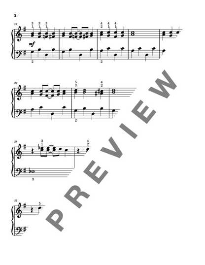 Rag Tag Parade - Late Elementary Piano Solo Sheet Music