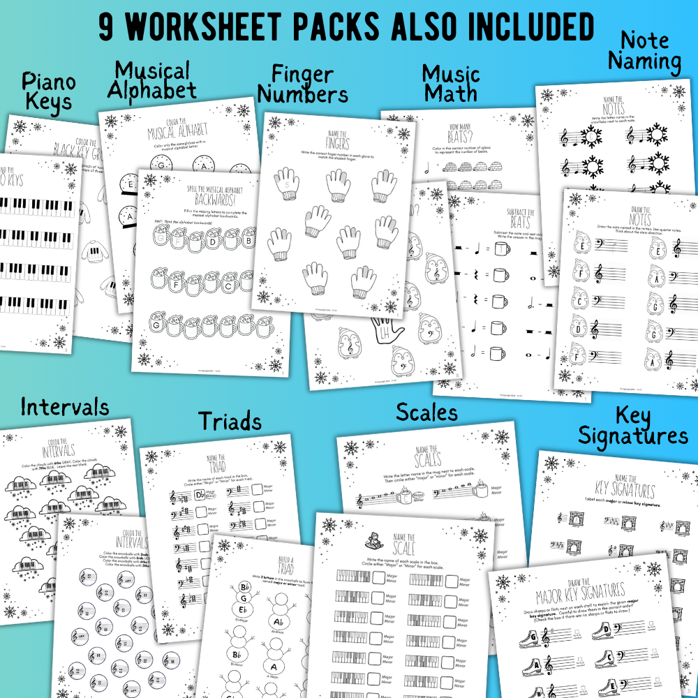 Winter BIG Bundle - Activities + Worksheets