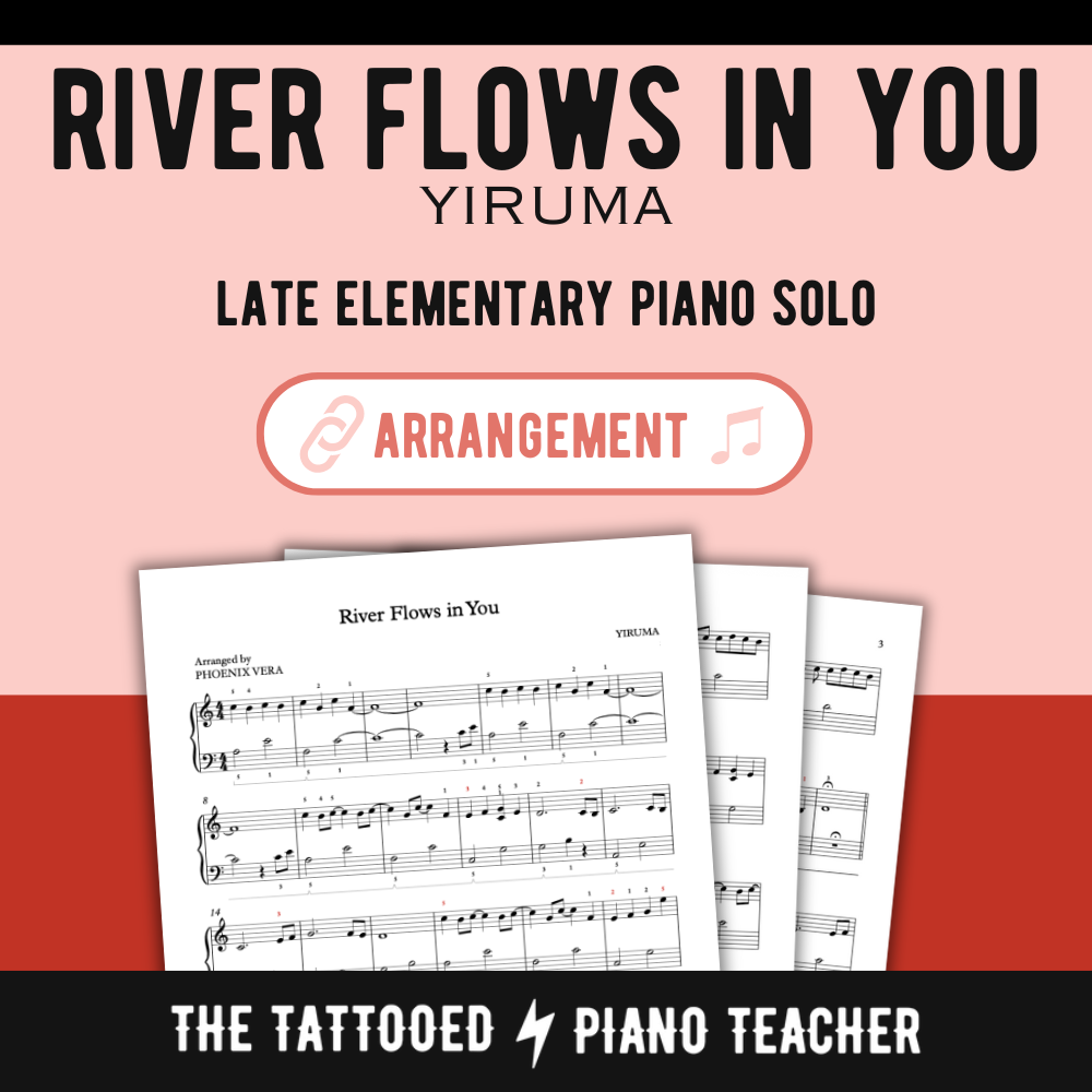 River Flows in You [Late Elementary] by Yiruma - Piano Solo Sheet Music