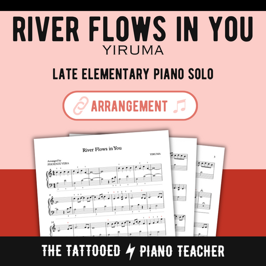 River Flows in You [Late Elementary] by Yiruma - Piano Solo Sheet Music