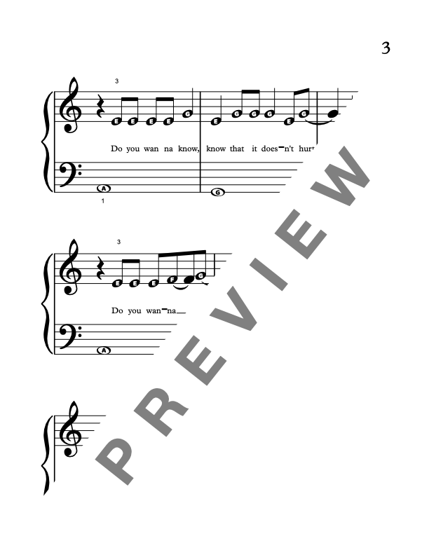 Running Up That Hill [Elementary] by Kate Bush - Piano Solo Sheet Music