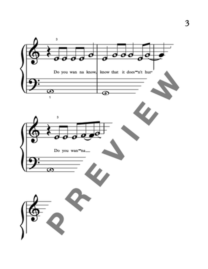 Running Up That Hill [Elementary] by Kate Bush - Piano Solo Sheet Music