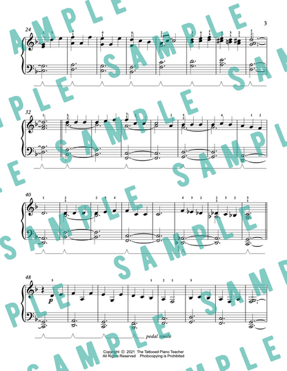 Ripples - Early Intermediate Original Piano Solo Sheet Music