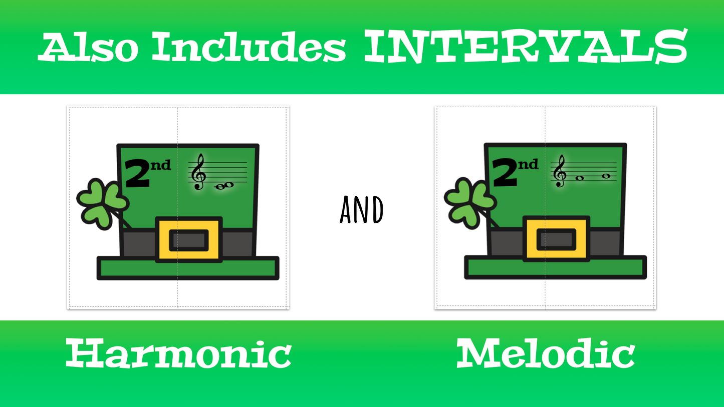 St. Patrick's Day Music Theory Puzzles