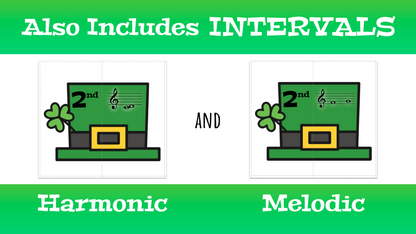 St. Patrick's Day Music Theory Puzzles