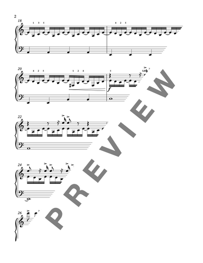 Stranger Things [Late Intermediate] Extended Theme Song - Piano Sheet Music