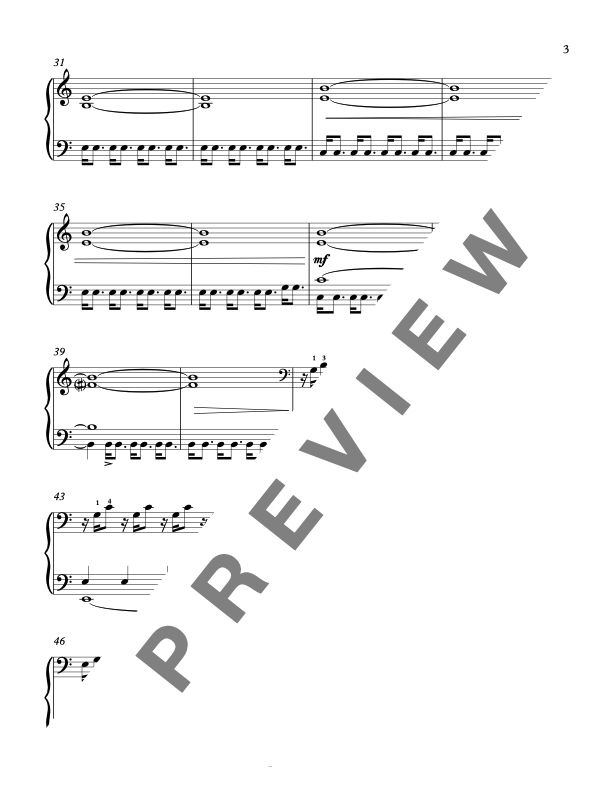 Stranger Things [Late Intermediate] Extended Theme Song - Piano Sheet Music